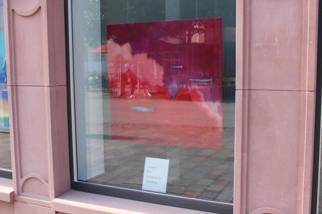 Fensterausstellung, Bank für Kirche und Caritas, Paderborn 2023